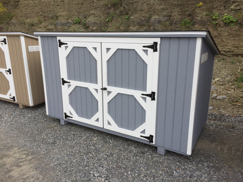 4 X 8 X 5' High T-1-11 Townhouse