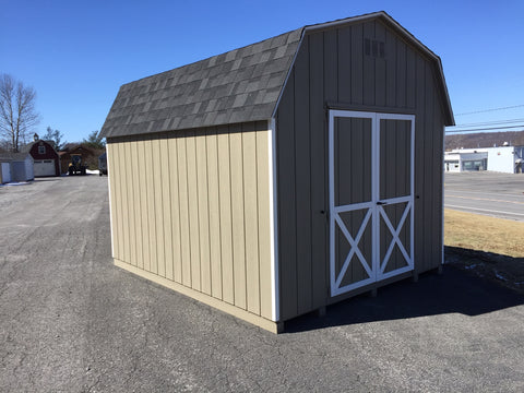10' X 12' Backyard T-1-11 6' Mini Barn