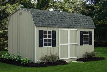 Backyard T-1-11 Dutch Barn